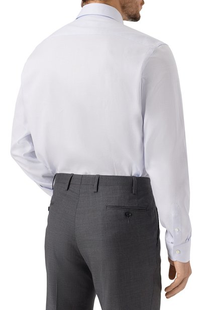 Хлопковая сорочка CANALI, арт. NCL7098/GR03625, фото 4