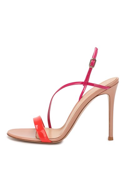 Кожаные босоножки manhattan GIANVITO ROSSI, арт. G30161.15RIC.VERCFUD, фото 3