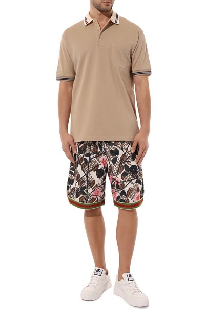 Хлопковое поло GUCCI, арт. 658067 XJDI2, фото 2