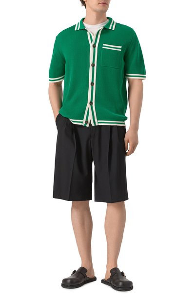 Шерстяные шорты DRIES VAN NOTEN, арт. 251-020935-1063, фото 2