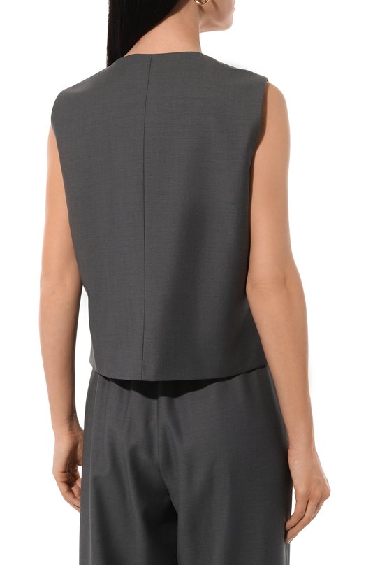 Шерстяной жилет JM Studio FW242528 Серый  FW242528 Фото 4
