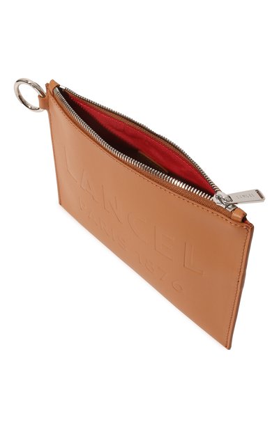 Кожаная папка для документов LANCEL светло-коричневого цвета по цене 17300 руб., арт. A12098, фото 3 Кожаная папка для документов LANCEL, арт. A12098, фото 3