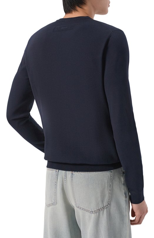 Джемпер из вискозы HUGO 50532074 Синий  50532074 Фото 4