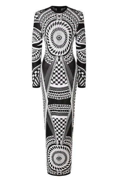 Женское платье-макси BALMAIN, арт. TF16850/K041