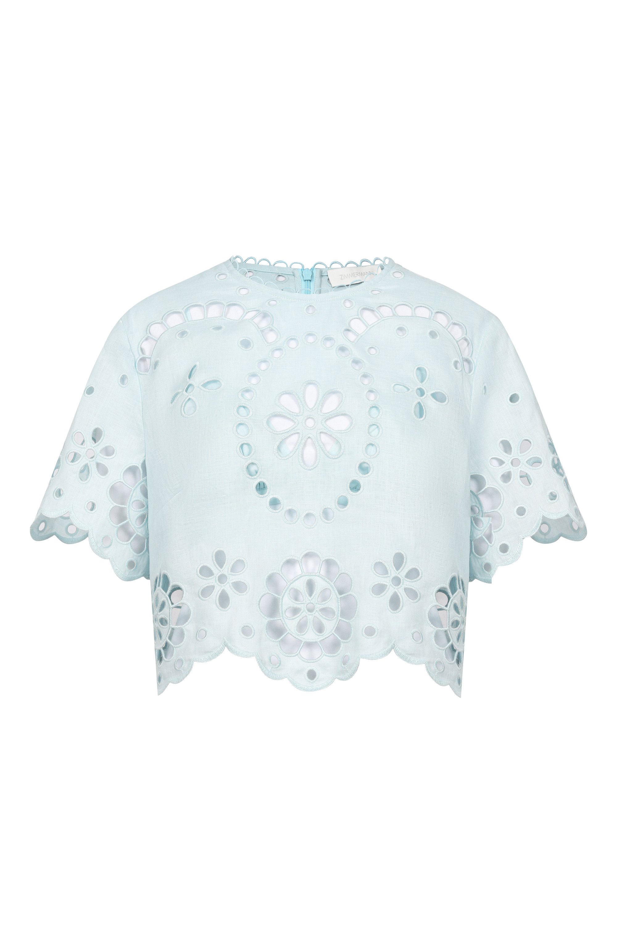 Льняной топ ZIMMERMANN, арт. 6196TRS261, фото 1