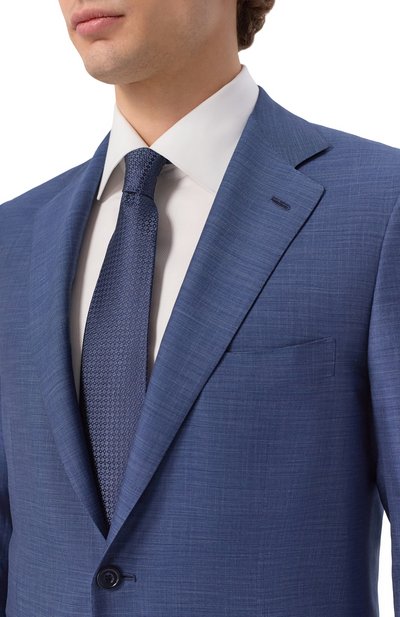 Мужской шелковый галстук KITON, арт. UCRVKLC07L18