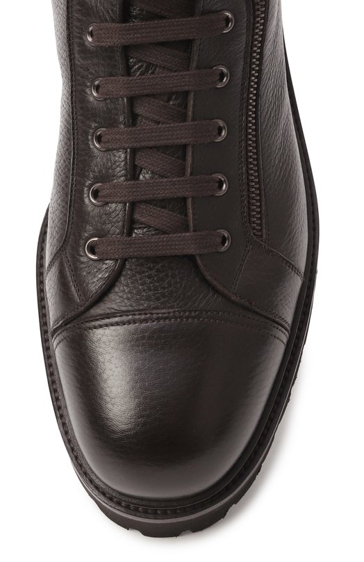 Кожаные ботинки W.Gibbs 0672001/CERV0 VACCHETTA FUR_NAPPA/SHI/EVA Коричневый  0672001/CERV0 VACCHETTA FUR_NAPPA/SHI/EVA Фото 6