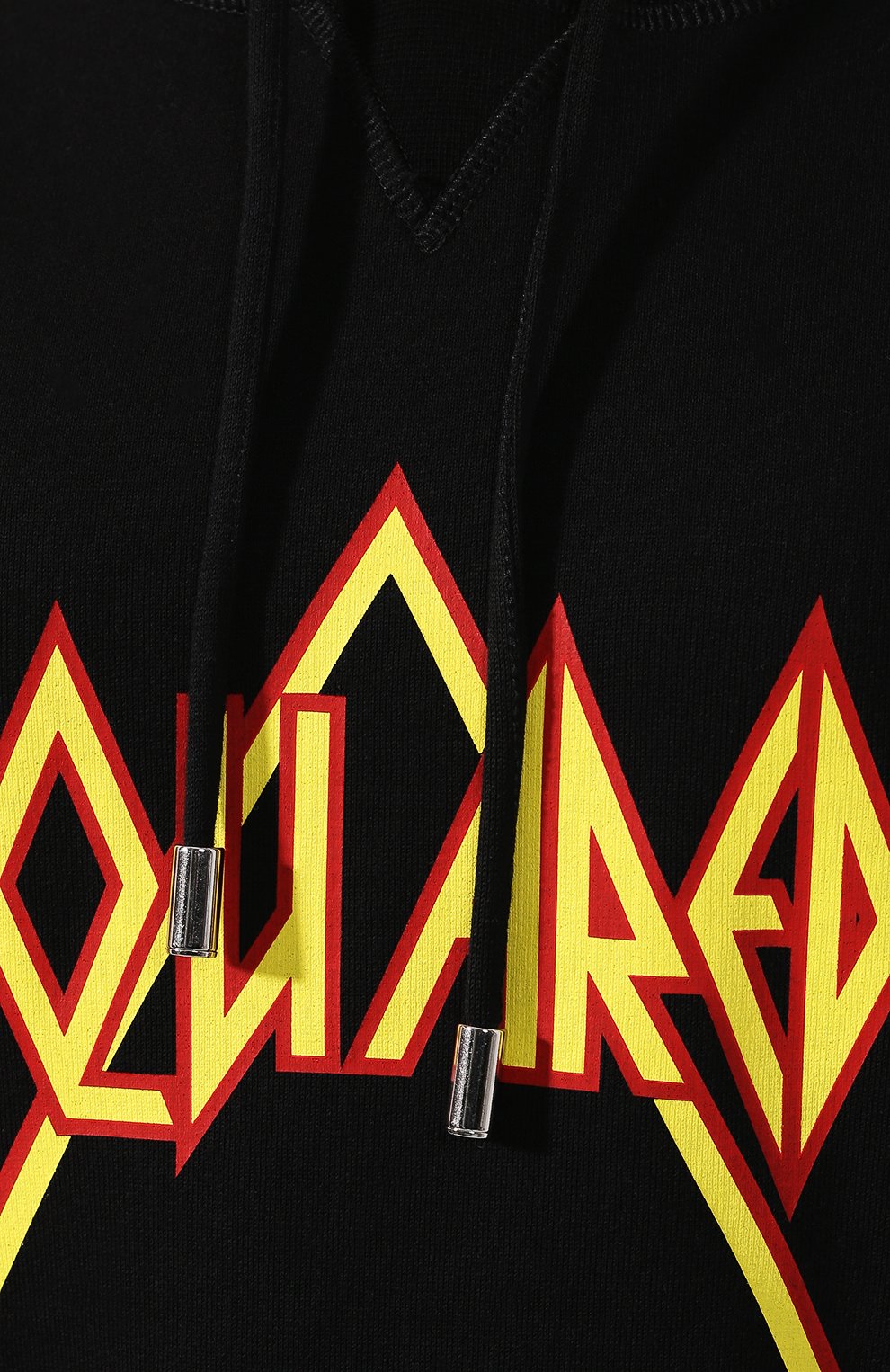 Хлопковое худи DSQUARED2 черного цвета по цене 41300 руб., арт. S72GU0233/S25042, фото 5 Хлопковое худи DSQUARED2, арт. S72GU0233/S25042, фото 5