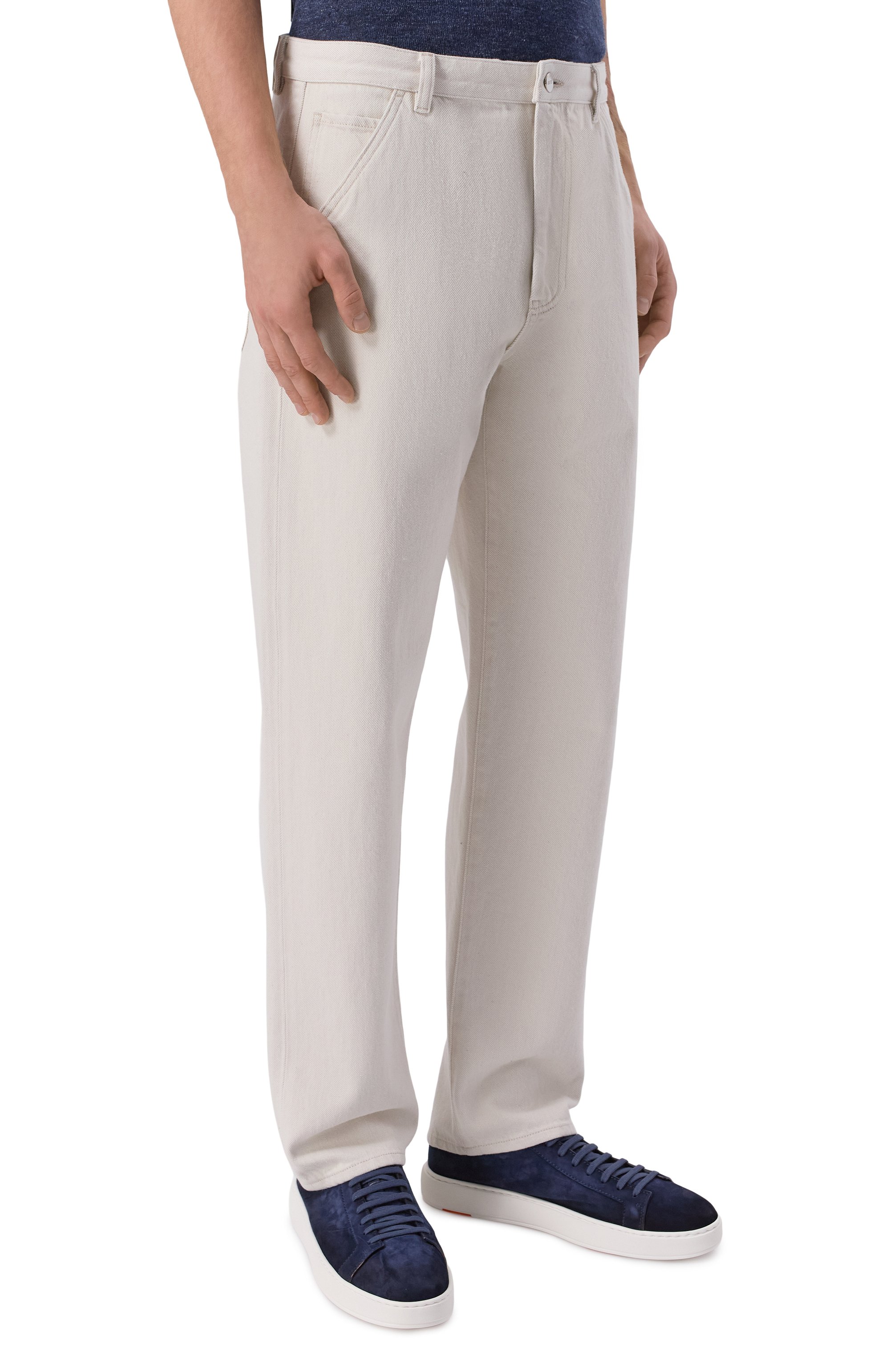 Джинсы MVST, арт. M26.2PM.T013-F117/F117 IV0RY RAW DENIM, фото 3