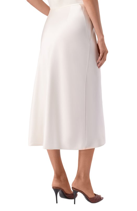 Атласная юбка MVST M26.2PW.S015/F096 D0UBLE SATIN Белый  M26.2PW.S015/F096 D0UBLE SATIN Фото 4