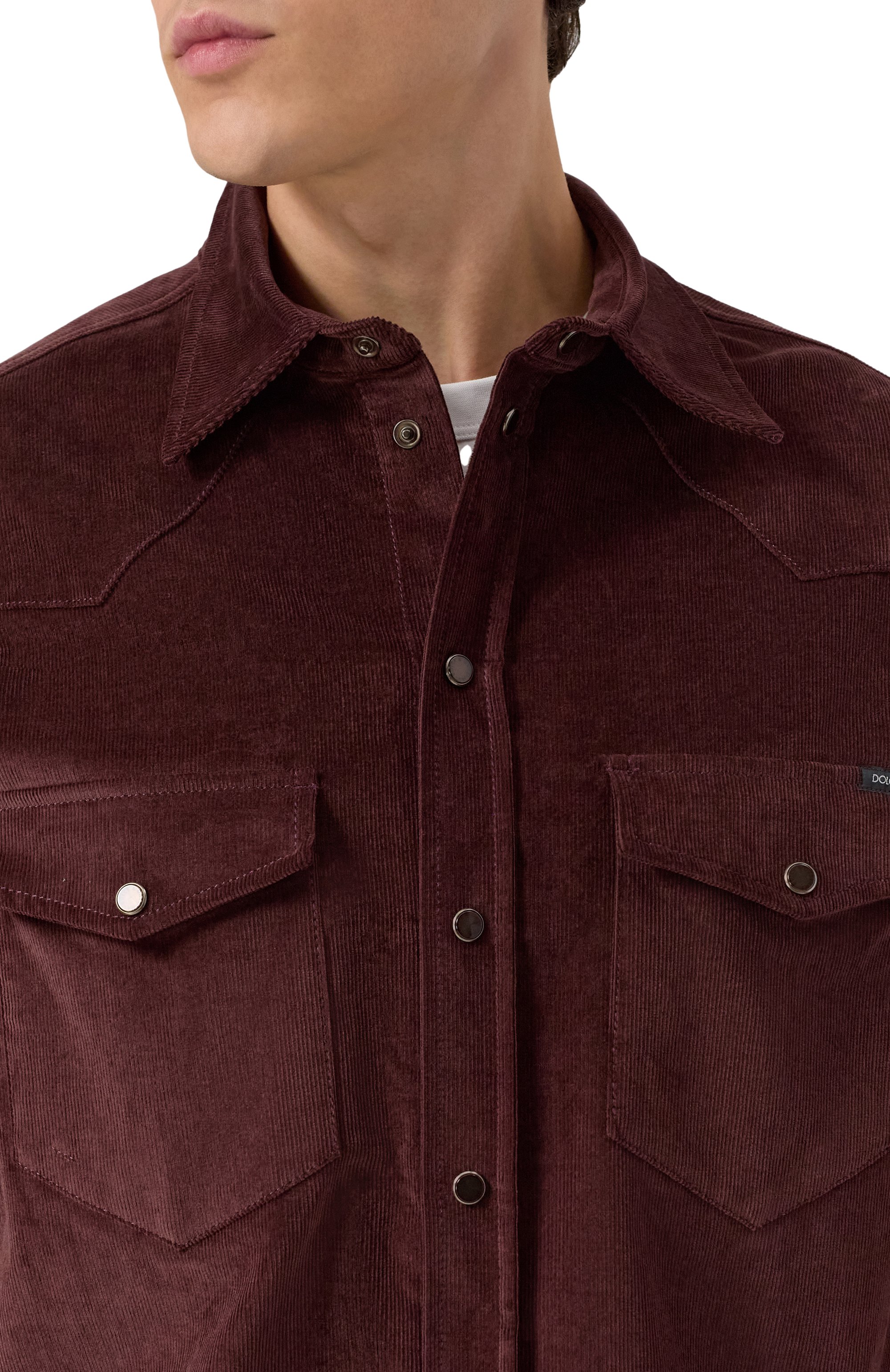 Вельветовая рубашка DOLCE & GABBANA, арт. G5MA1T/GJ589, фото 5