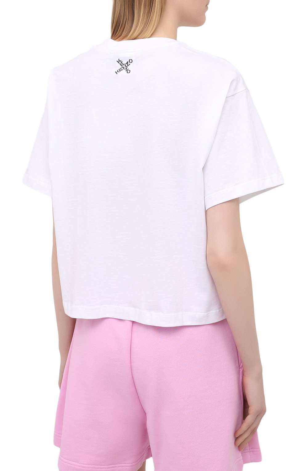 Хлопковая футболка kenzo sport KENZO, арт. FB52TS6904SJ, фото 4