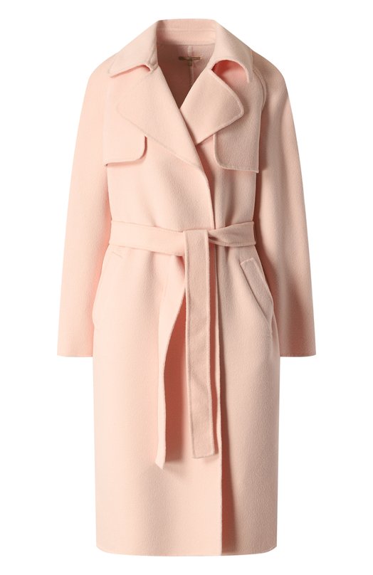 

Шерстяное пальто Michael Kors Collection, Розовый