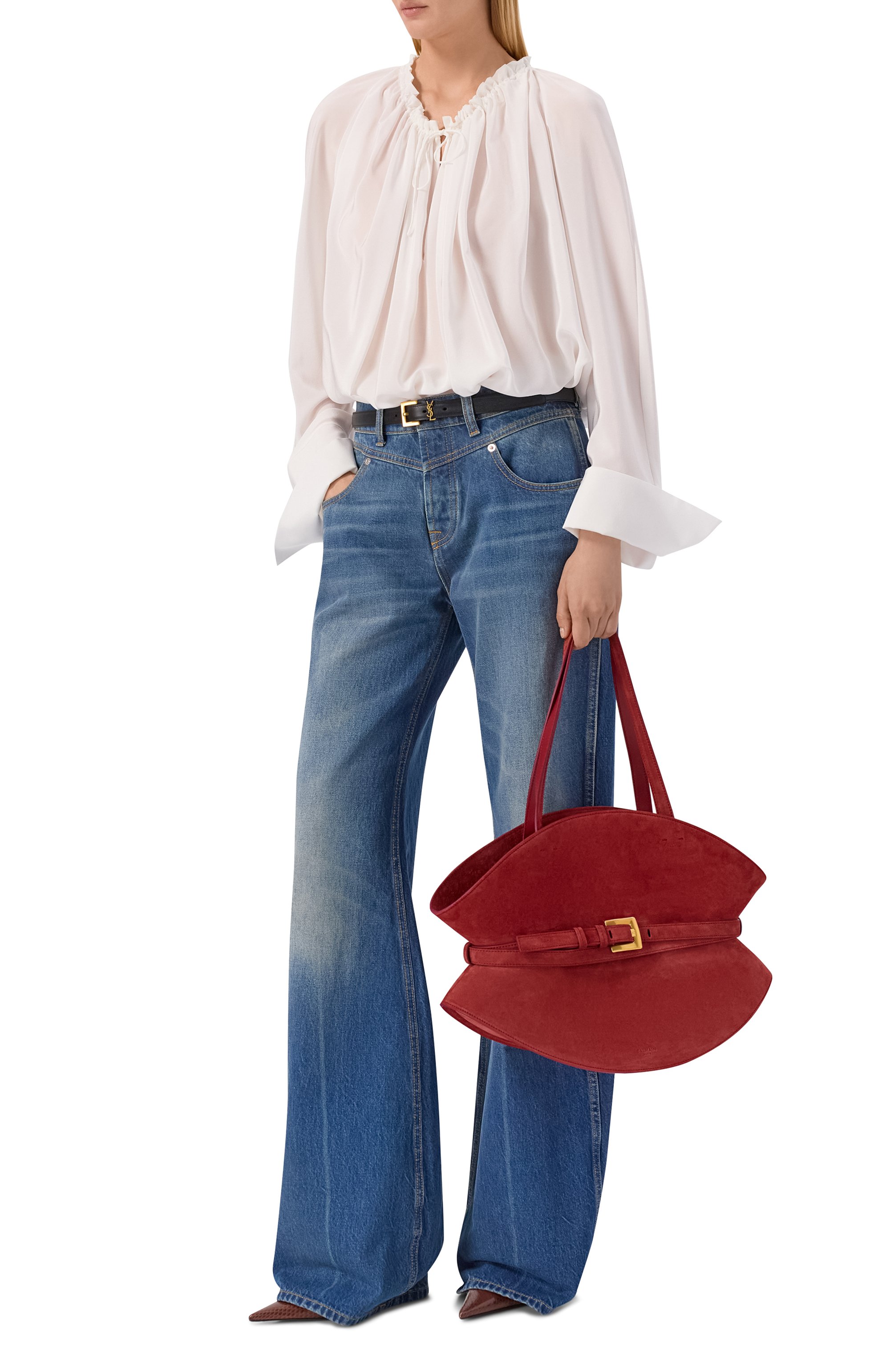 Сумка shuffle medium BALMAIN, арт. GN0DQ023/LSDD, фото 3