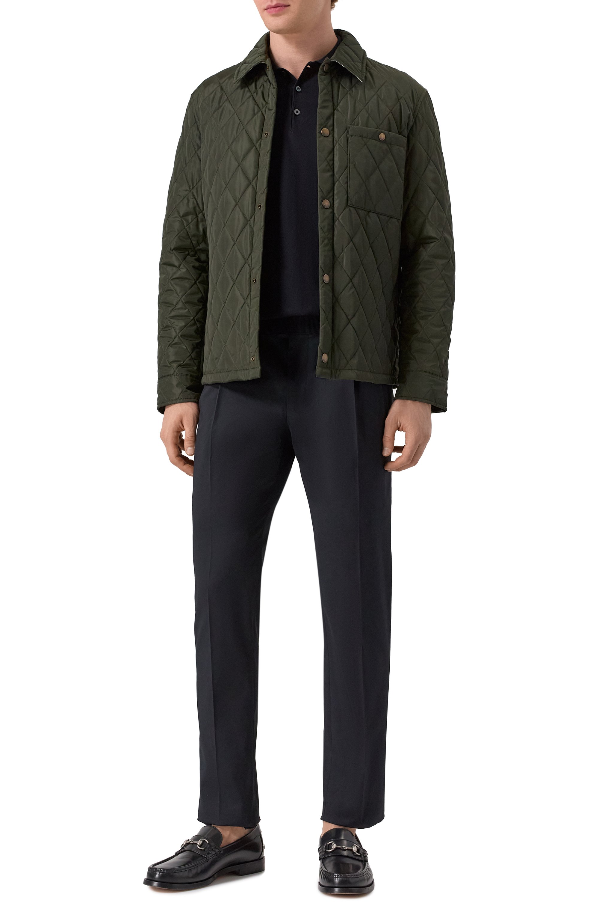 Хлопковые брюки DOLCE & GABBANA, арт. GV4EET/FUFNV, фото 2