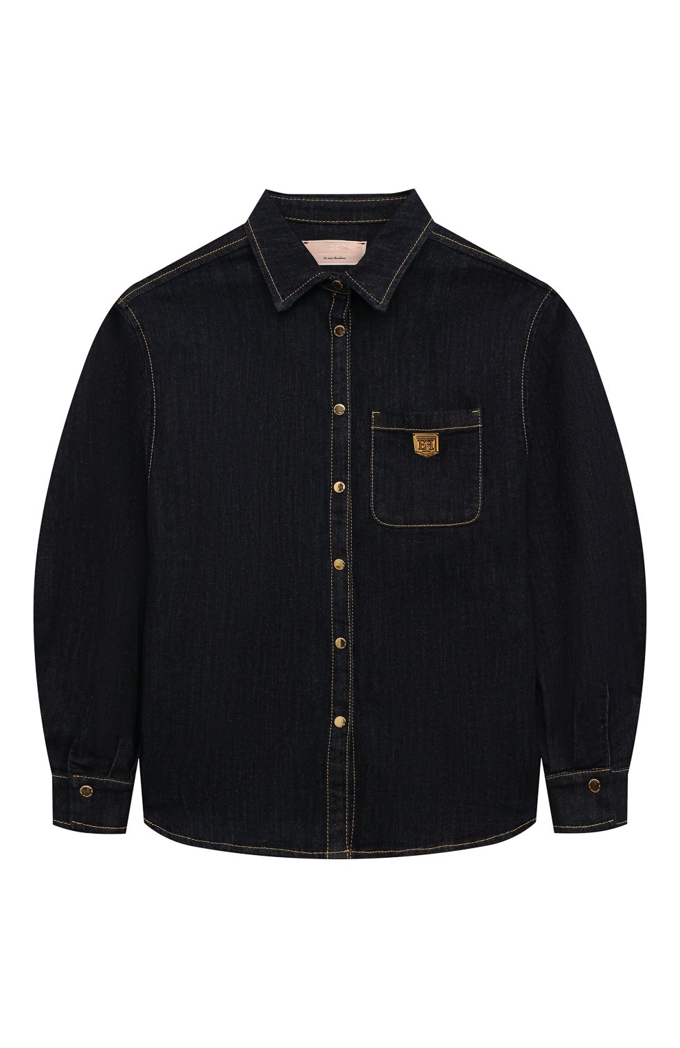 Джинсовая рубашка ELISABETTA FRANCHI LA MIA BAMBINA, арт. EFCA244C/DS034/10A-12A+, фото 1