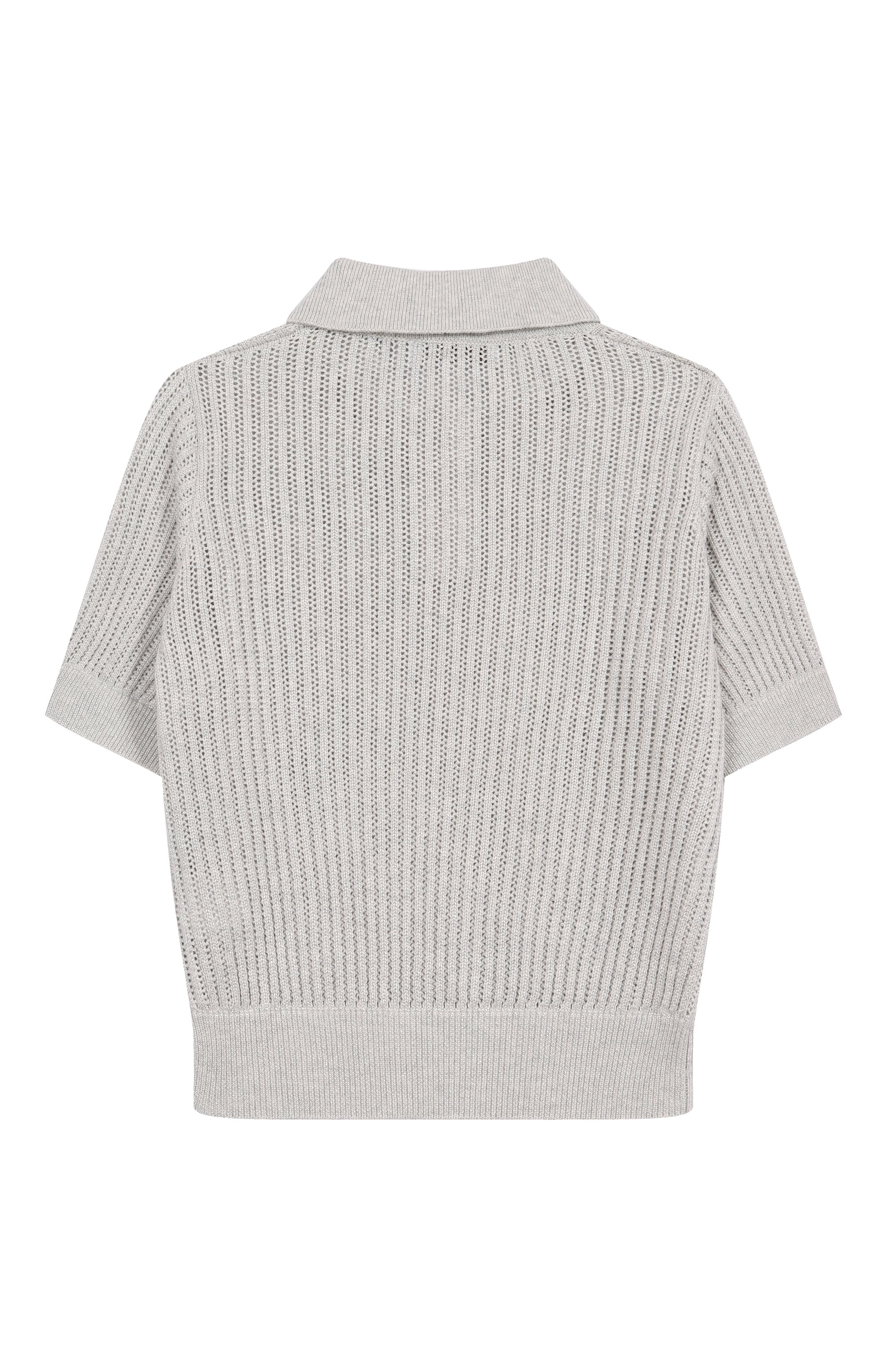 Хлопковое поло BRUNELLO CUCINELLI, арт. BSTM20005C, фото 2