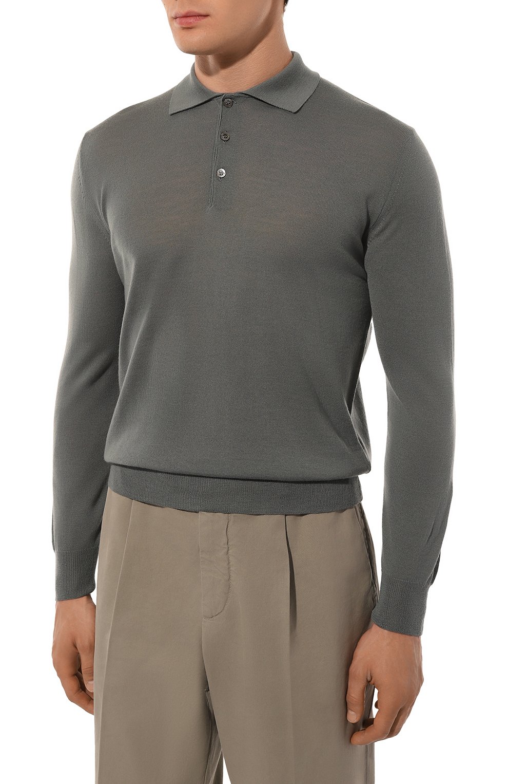 Шерстяное поло CANALI, арт. C0017/MK00077, фото 3
