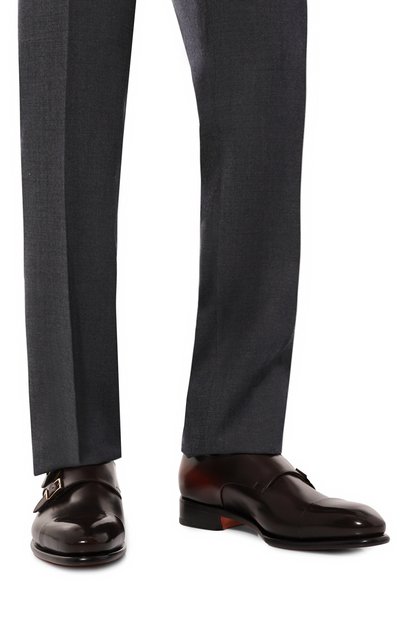 Кожаные монки carter SANTONI, арт. MCCG11652MC1HVSY, фото 3