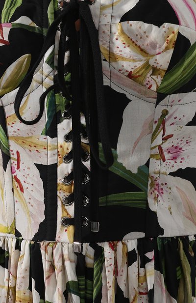 Хлопковое платье DOLCE & GABBANA, арт. F6E3XT/HS5E0, фото 5