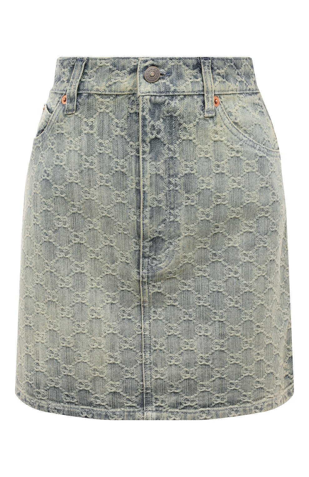 Джинсовая юбка GUCCI, арт. 678789 XDBOK, фото 1