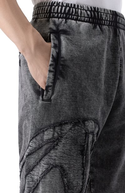 Хлопковые джоггеры DIESEL, арт. A19324/0KIBZ, фото 5