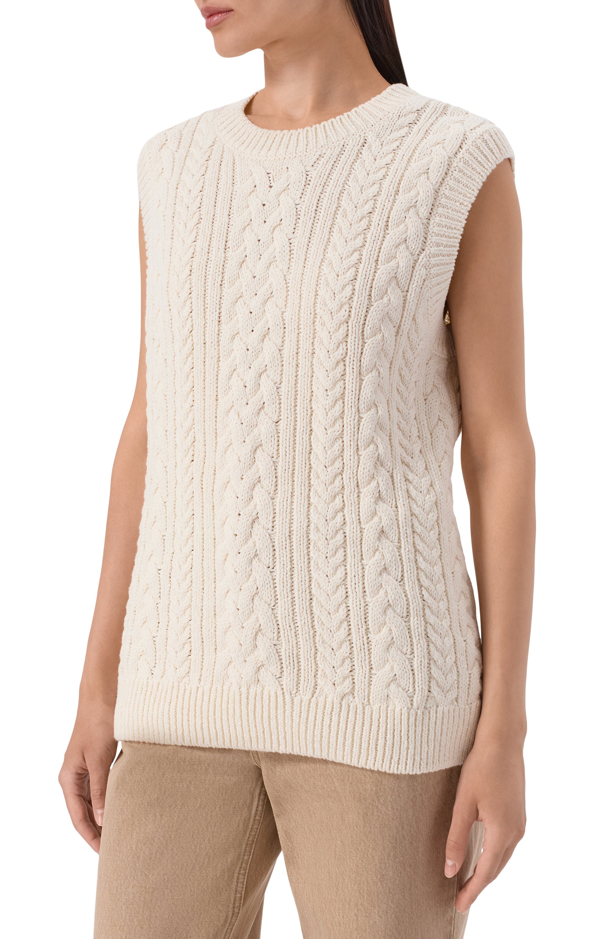 Хлопковый жилет 12 STOREEZ, арт. 135842, фото 3