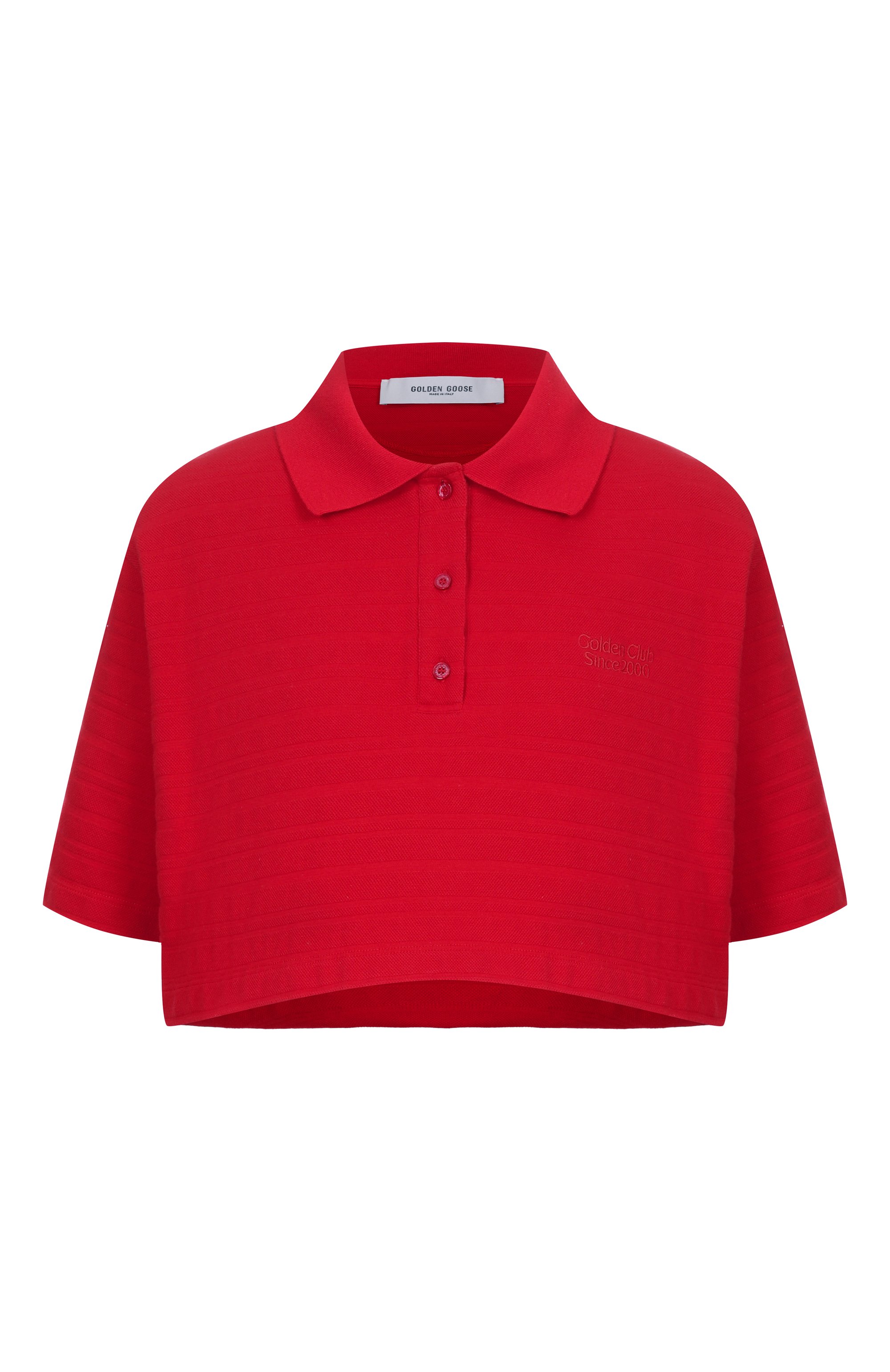 Хлопковое поло GOLDEN GOOSE DELUXE BRAND, арт. GWP02190.P001879, фото 1