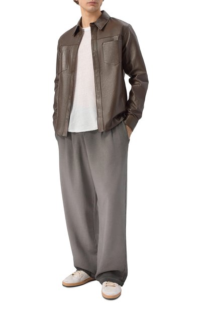 Кожаная рубашка GIORGIO BRATO, арт. GU26S9812NAPSTM, фото 2