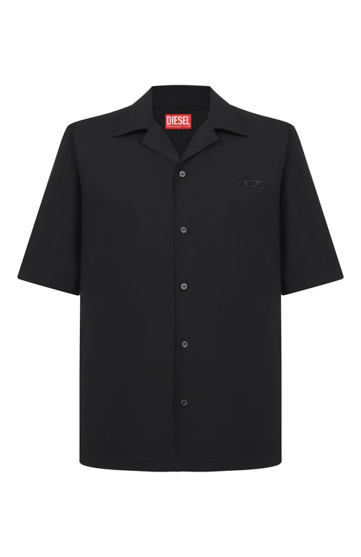 Хлопковая рубашка Diesel A20473/0GSBH Чёрный A20473/0GSBH