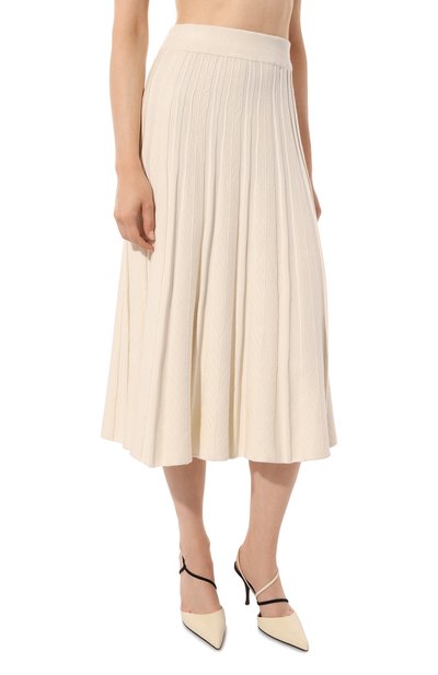 Юбка из шелка и кашемира FREEAGE, арт. W25.SK067.6030.101, фото 3