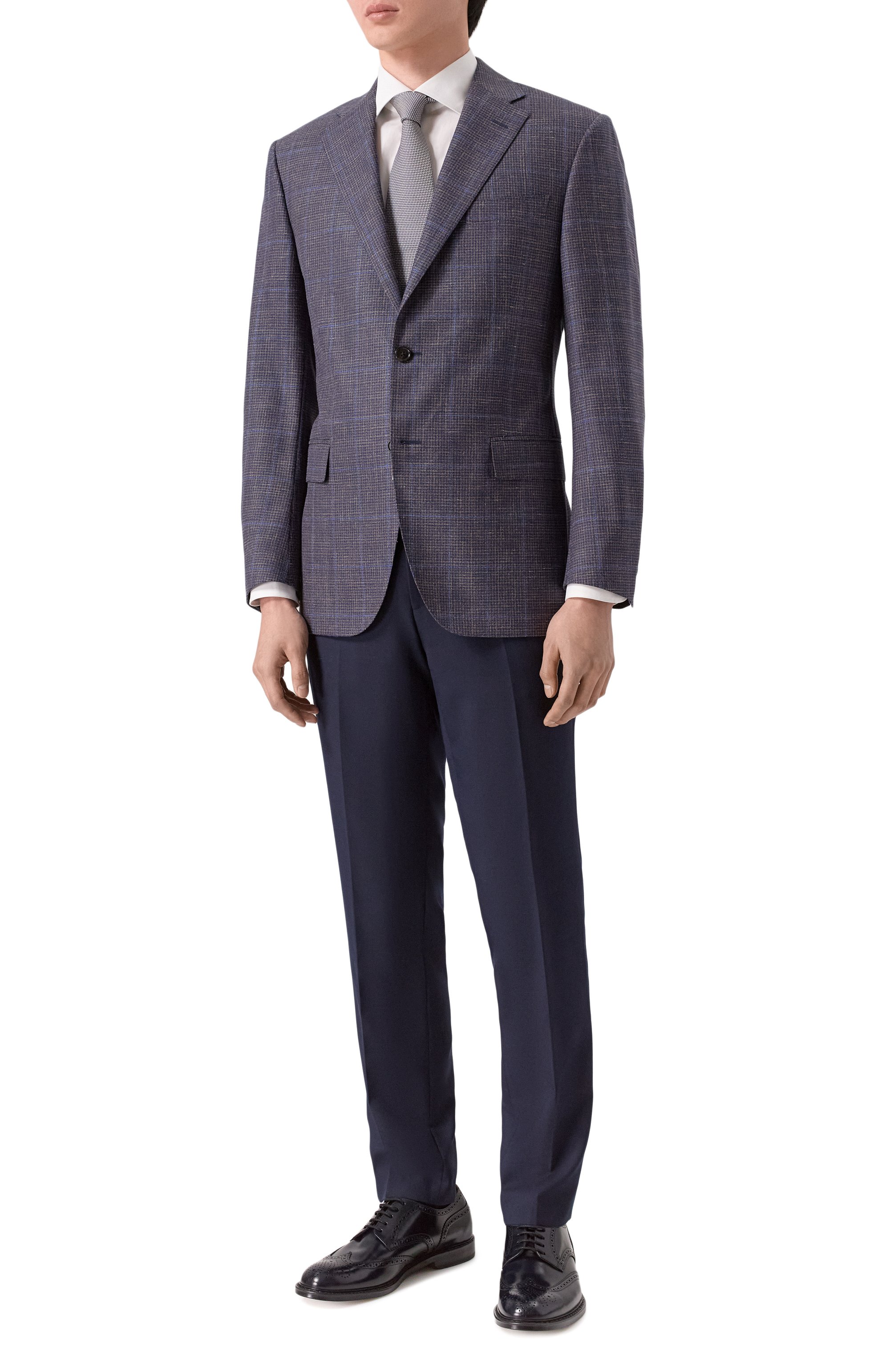 Кожаные дерби DOUCAL'S, арт. DU1367PH0EUY007N, фото 2