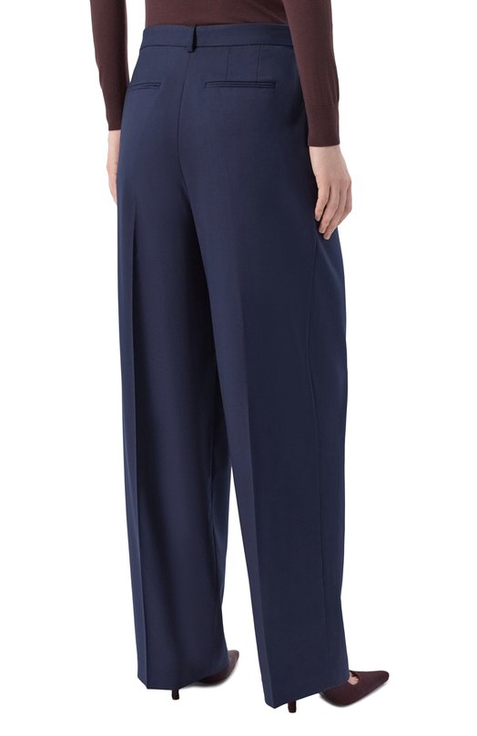 Шерстяные брюки Aya Muse AMFW2549 Синий  AMFW2549 Фото 4