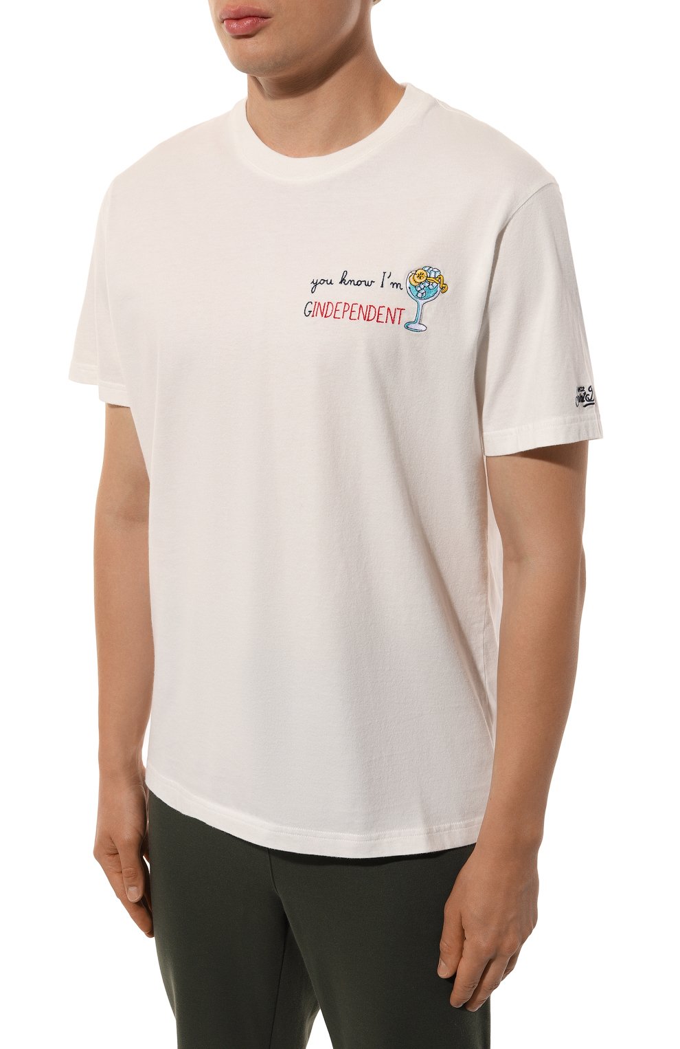 Хлопковая футболка MC2 SAINT BARTH, арт. STBM ARN0TT/ARN0001/MAYP57, фото 3