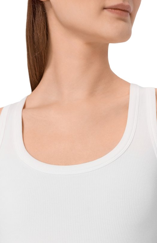 Хлопковая майка MM6 MKD520010 Белый  MKD520010 Фото 5