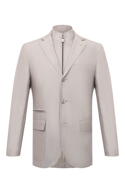 Пиджак из шерсти и льна CORNELIANI, арт. 87X595-1118360/90, фото 1