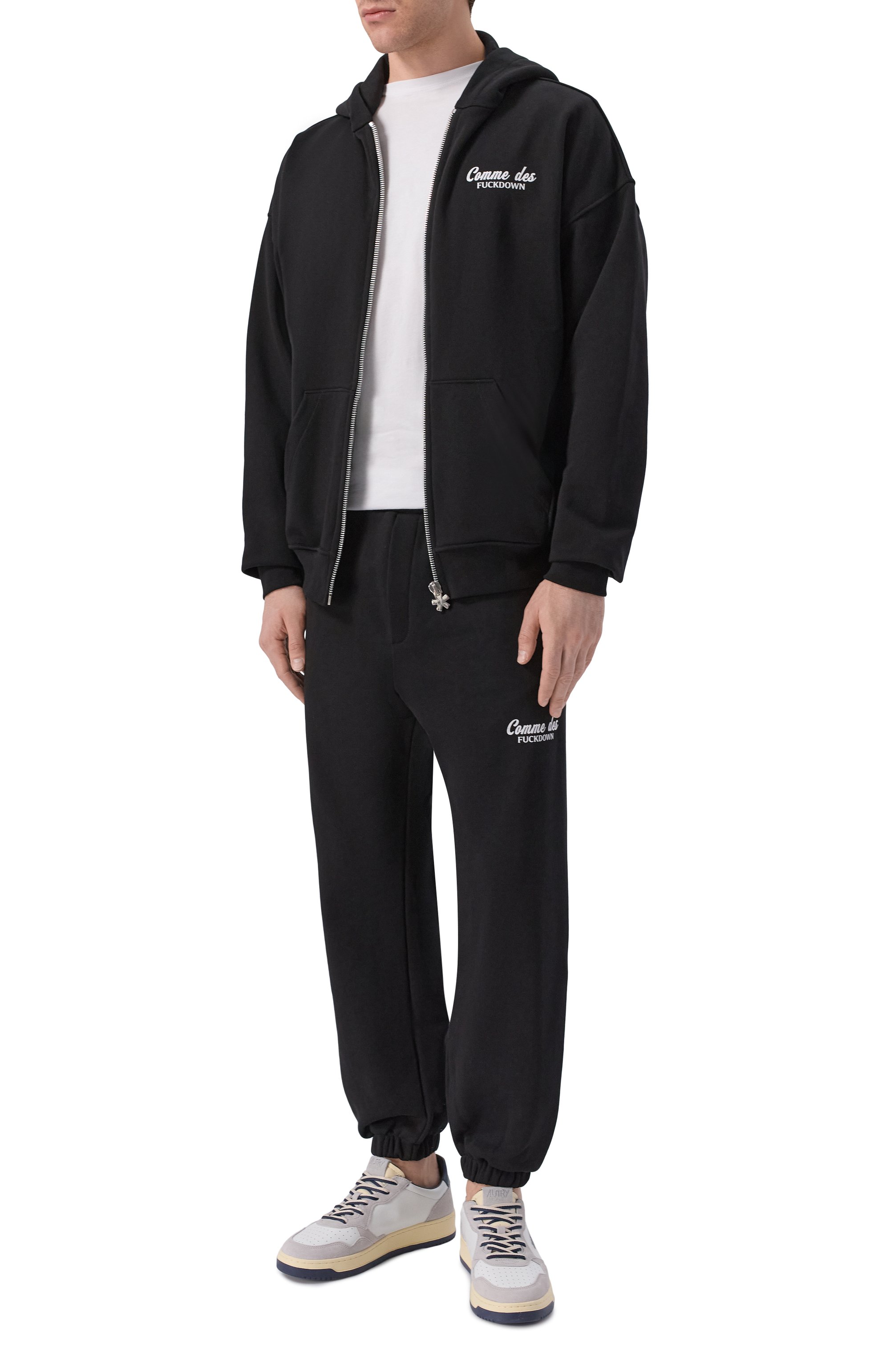 Хлопковые джоггеры COMME DES FUCKDOWN, арт. CFABM02049, фото 2