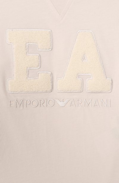 Хлопковый лонгслив EMPORIO ARMANI, арт. EB001365/AF26009, фото 3