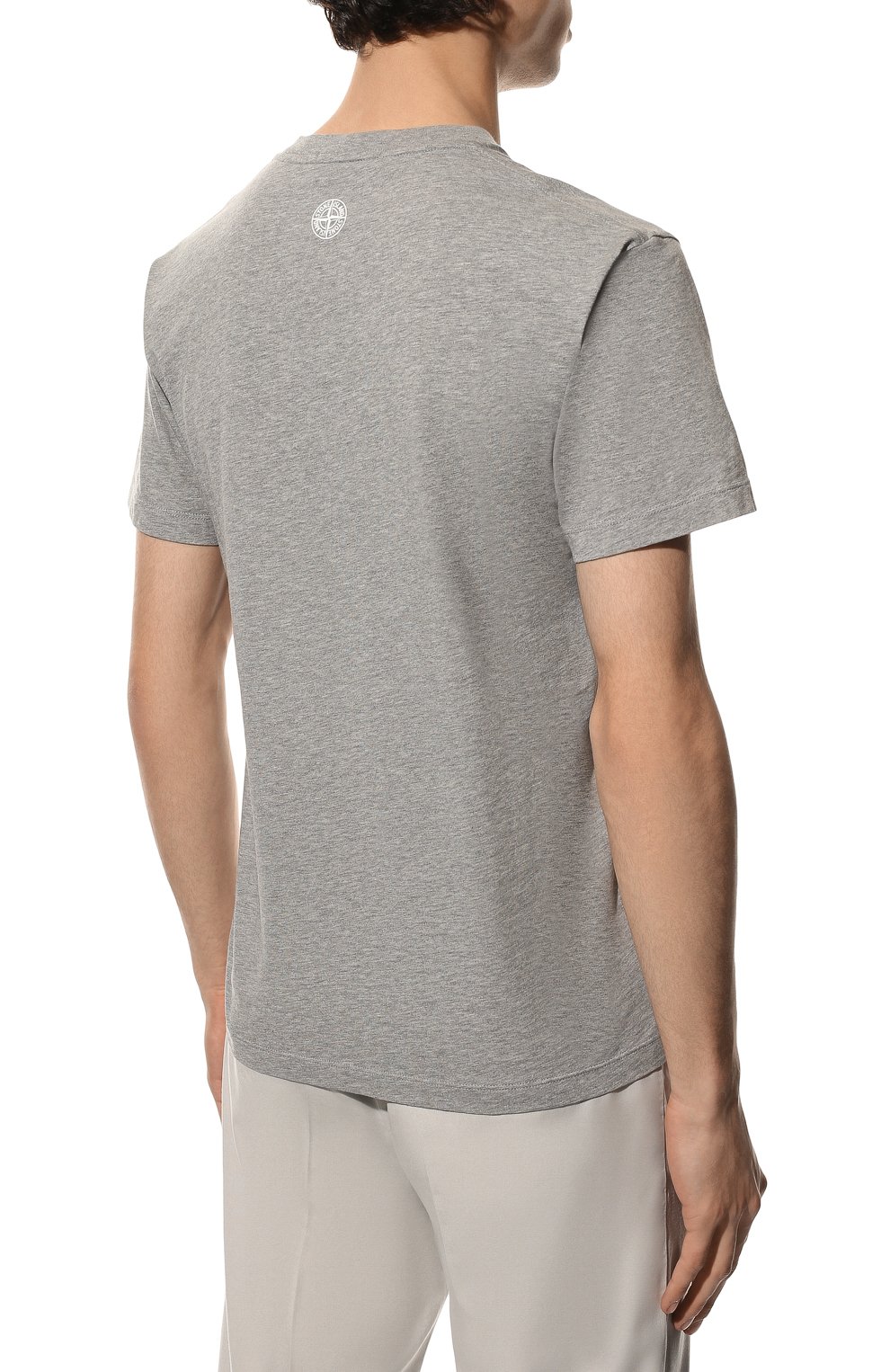 Хлопковая футболка STONE ISLAND, арт. 76152NS92, фото 4