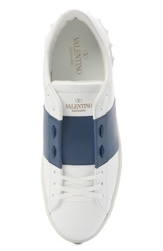 Кожаные кеды open VALENTINO, арт. VY0S0830/BLU, фото 1