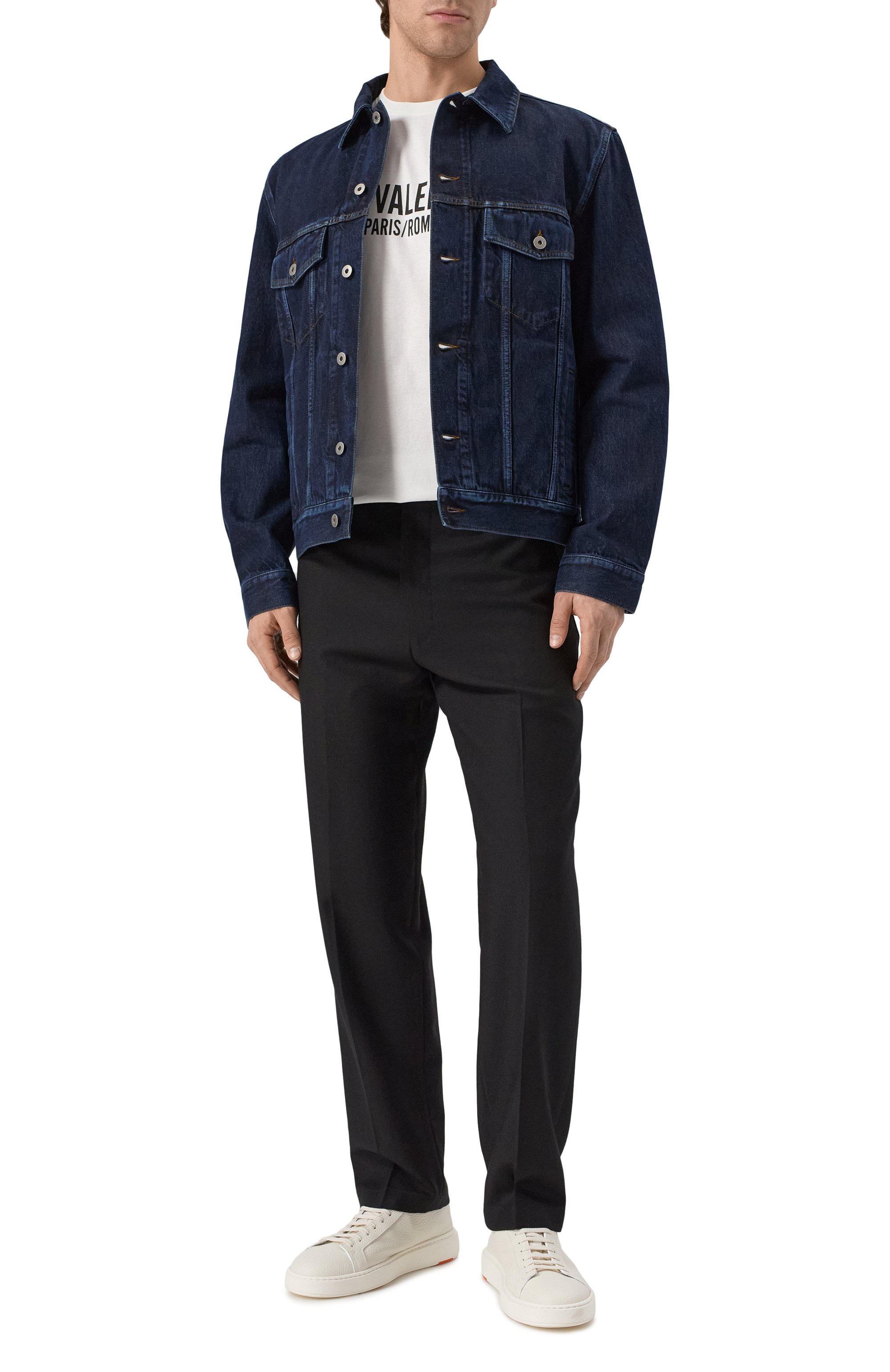 Хлопковая футболка VALENTINO, арт. 6V3MG16P/APG, фото 2