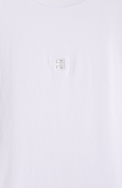 Хлопковый лонгслив GIVENCHY белого цвета по цене 37750 руб., арт. H30742, фото 3 Хлопковый лонгслив GIVENCHY, арт. H30742, фото 3