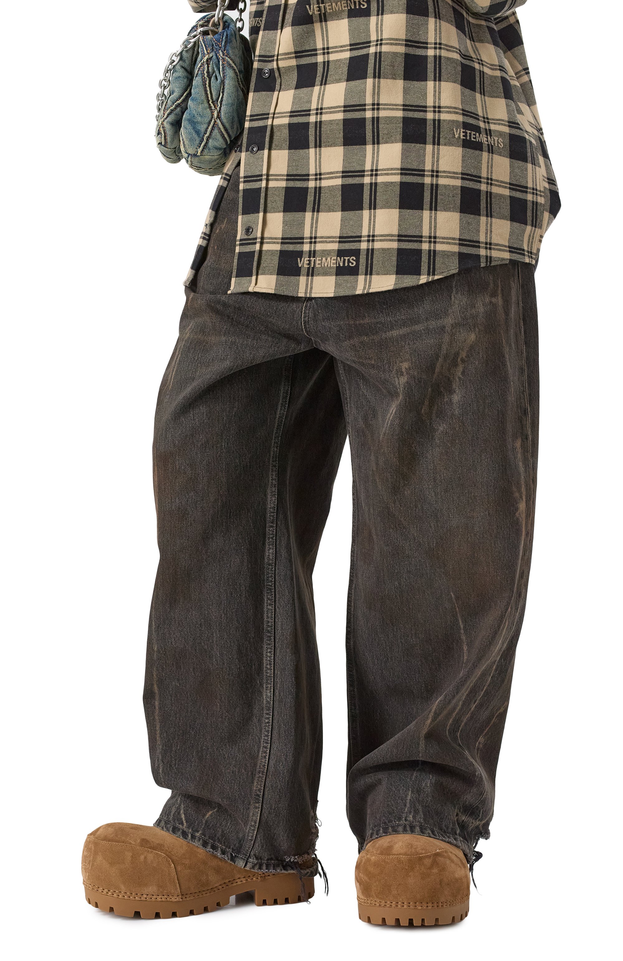 Замшевые полусапоги alaska BALENCIAGA, арт. 803771/WBFC1, фото 3