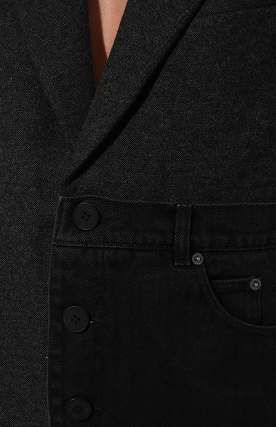 Хлопковый жакет RED SEPTEMBER темно-серого цвета по цене 49000 руб., арт. 924.01.54.02, фото 5 Хлопковый жакет RED SEPTEMBER, арт. 924.01.54.02, фото 5