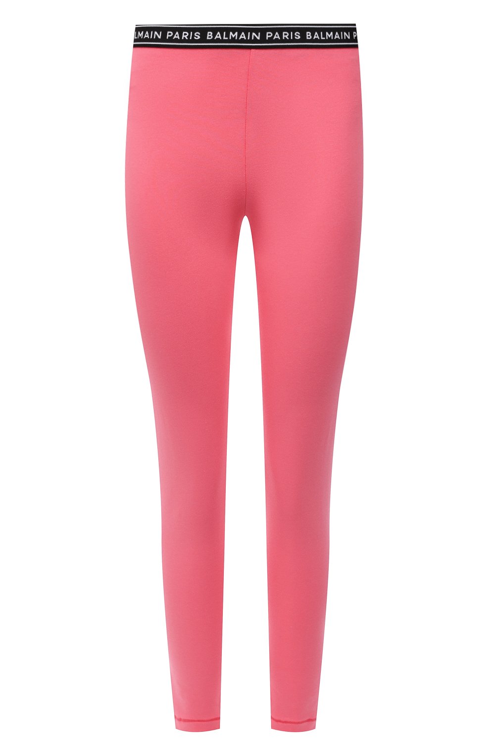 Хлопковые легинсы BALMAIN кораллового цвета по цене 25400 руб., арт. BPN095140, фото 1 Хлопковые легинсы BALMAIN, арт. BPN095140, фото 1