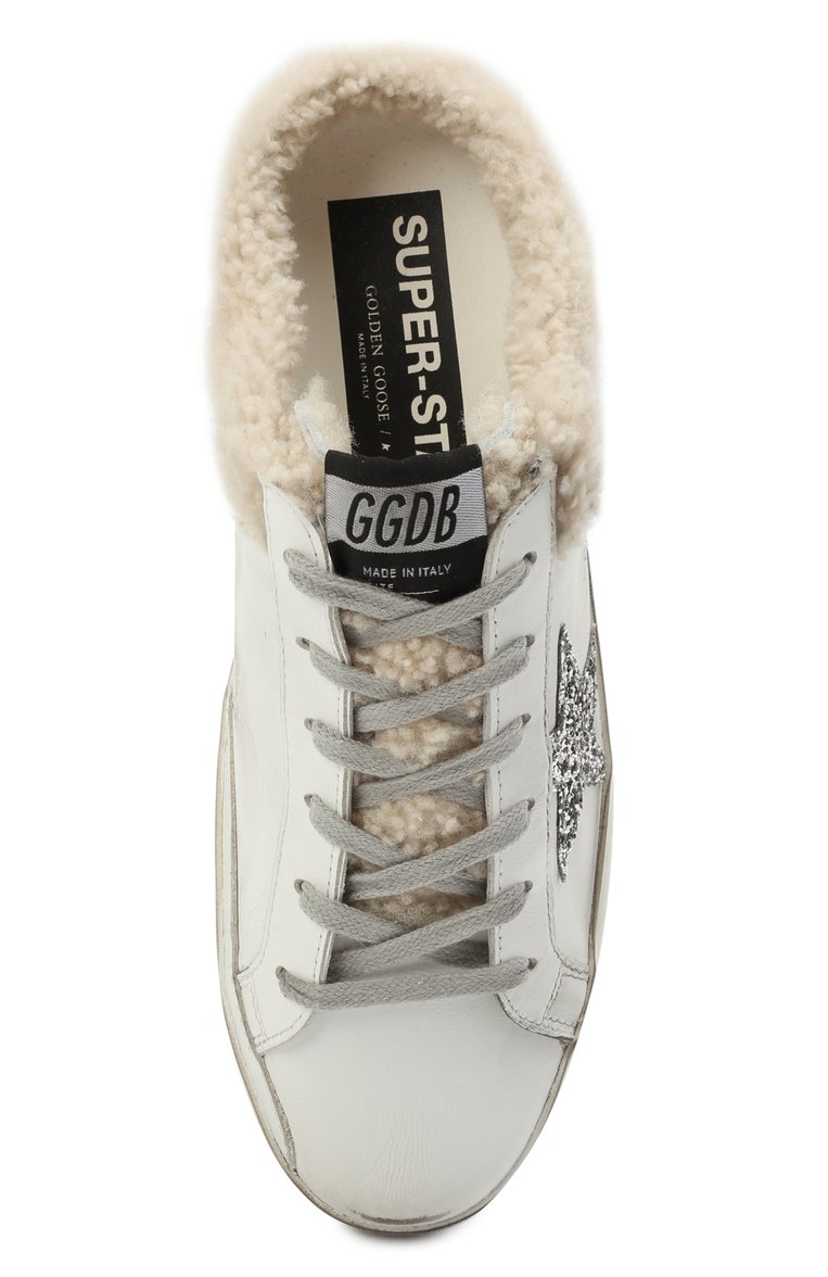 Кожаные кеды sabot GOLDEN GOOSE DELUXE BRAND, арт. GWF00110.F002306, фото 1
