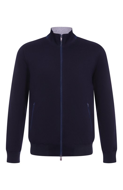 Хлопковая толстовка Capobianco 19M454.TS00./58 Синий 19M454.TS00./58