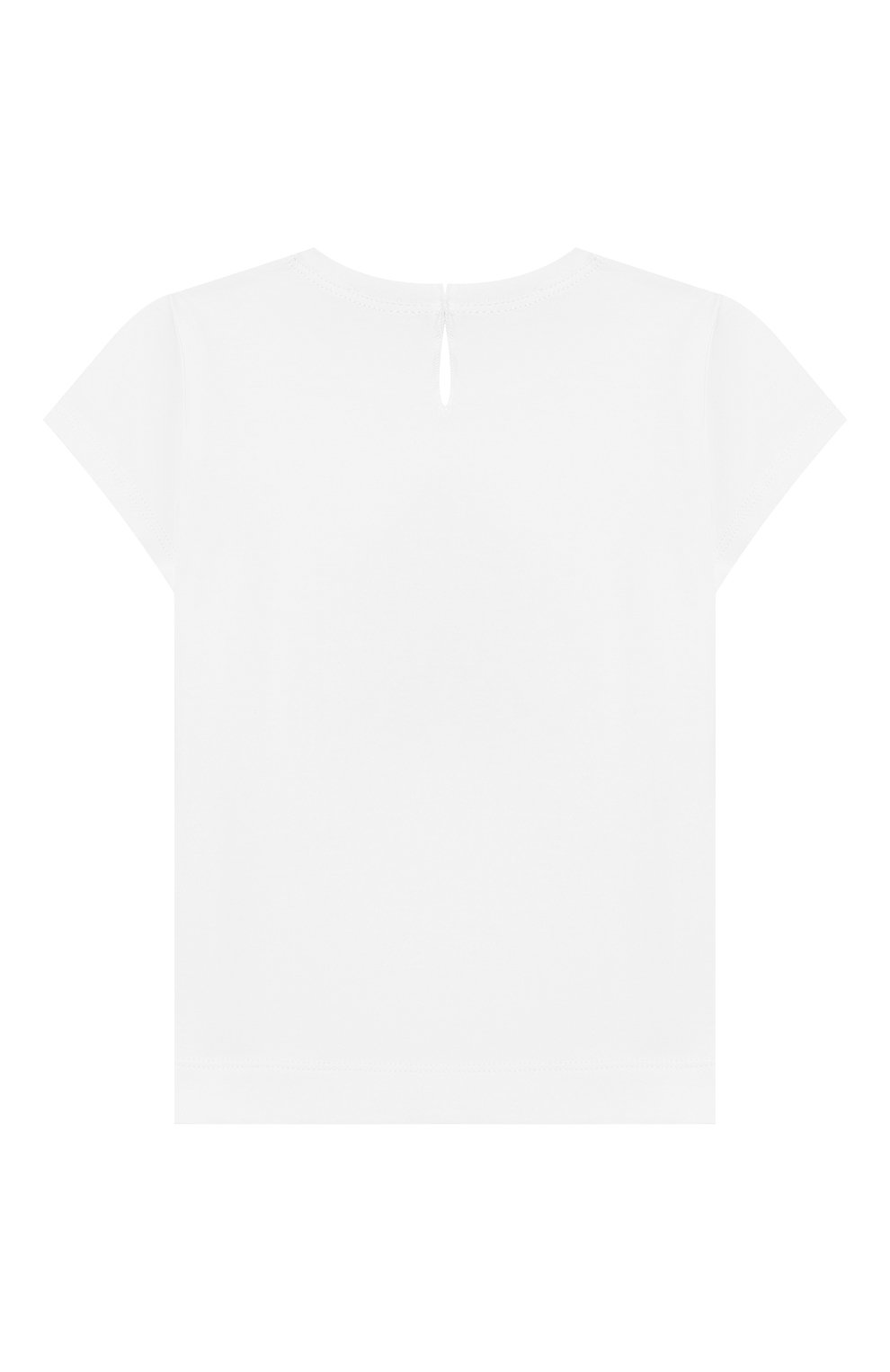 Хлопковая футболка MONNALISA, арт. 313609SH, фото 2