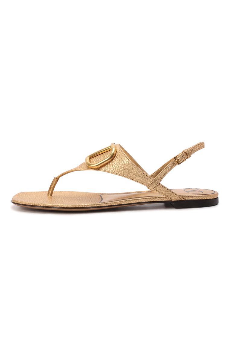 Кожаные сандалии vlogo signature VALENTINO, арт. XW2S0EA7/AQL, фото 1