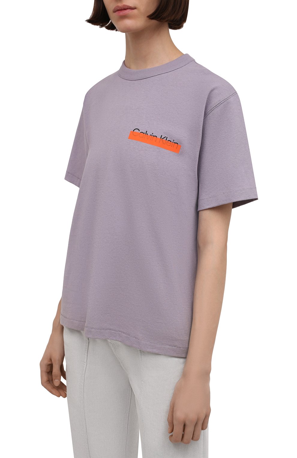 Хлопковая футболка HERON PRESTON FOR CALVIN KLEIN, арт. K20K203717, фото 3